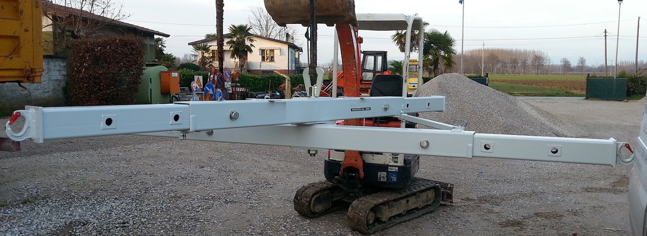 bilancino a croce telescopico richiudibile